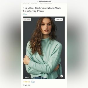 Anthropologie Cashmere Sweater